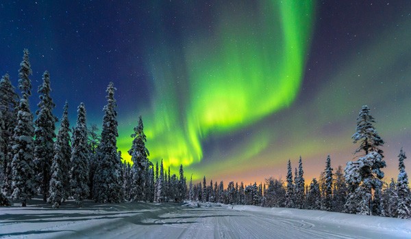 En búsqueda de las Auroras Boreales en Yukón, Canadá