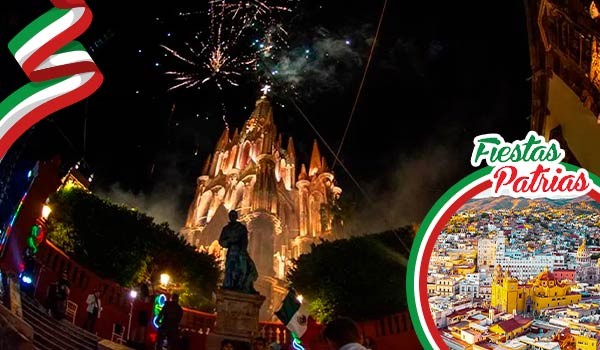 Fiestas Patrias en San Miguel de Allende y Guanajuato